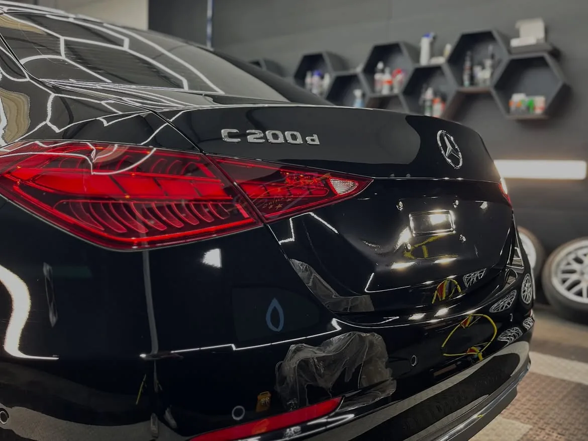 A Mercedes detailed at Dream Car Detailing in Drogheda